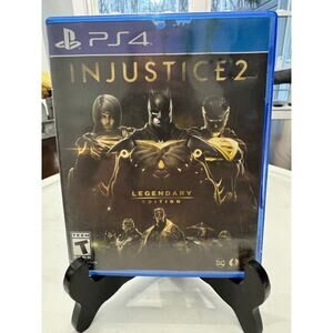 Injustice 2 Legendary Edition Sony PlayStation 4 PS4 No Manual CD Excellent